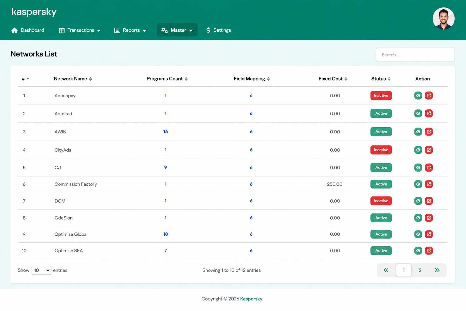Manage Networks