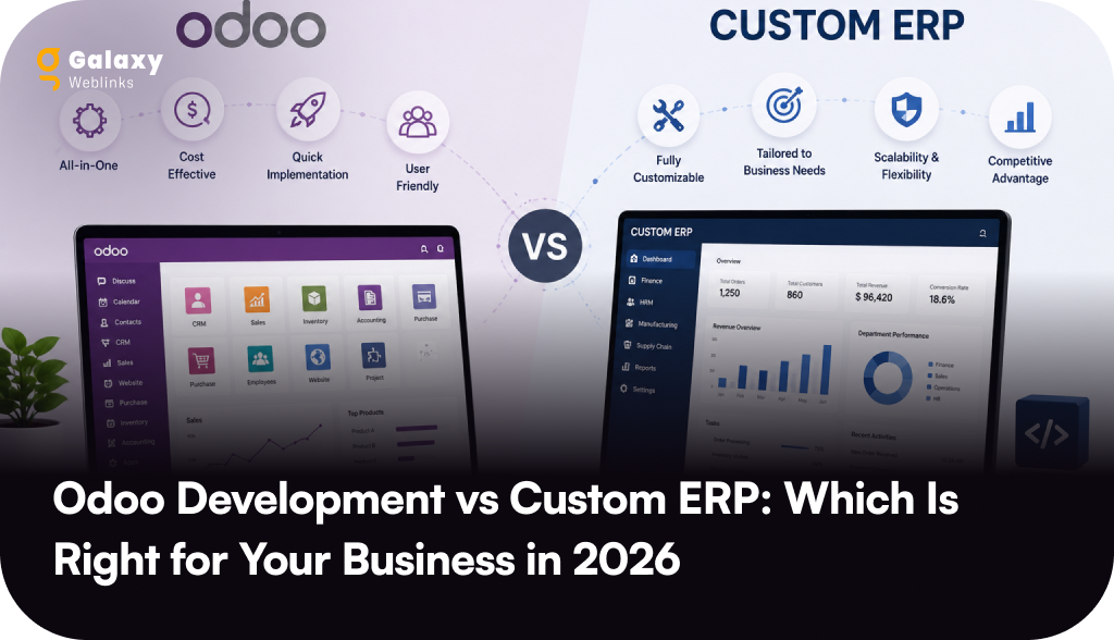 Odoo development vs custom ERP — which is right for your business in 2026