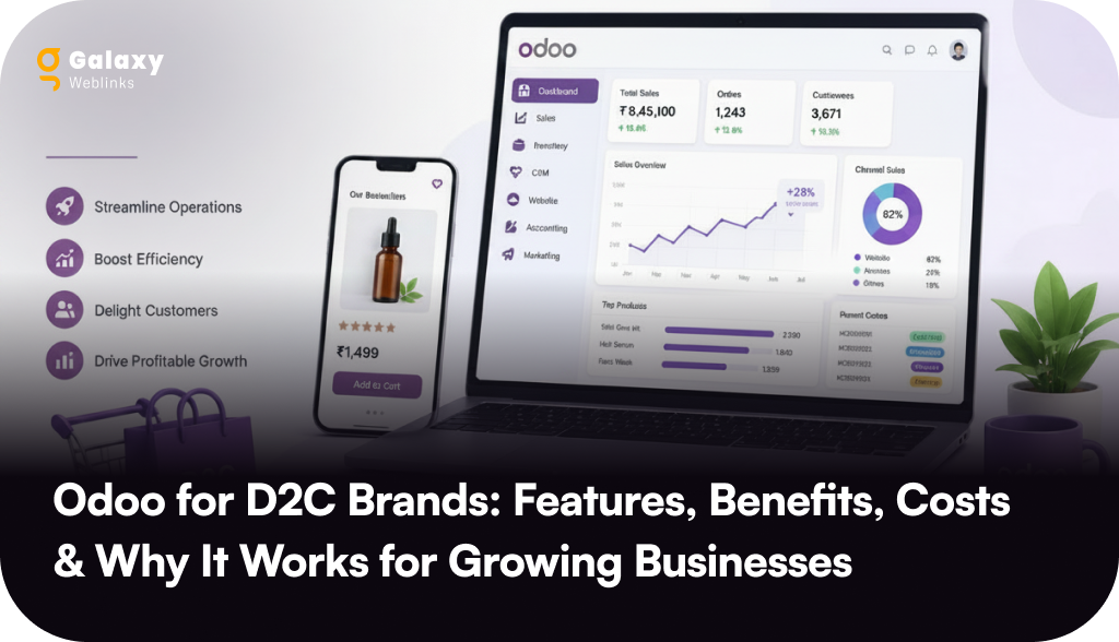 Odoo for D2C brands — features, benefits, and costs