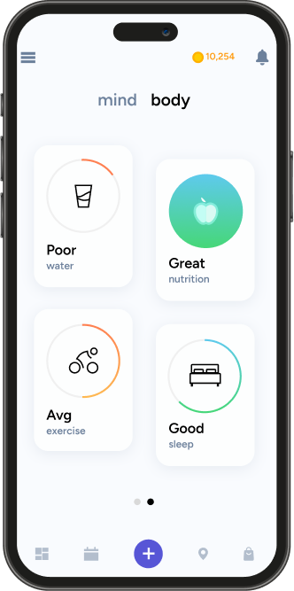 health care mobile design interface