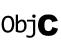 Objective-C programming language logo