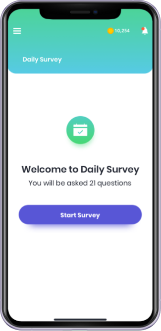 user survey Screen
